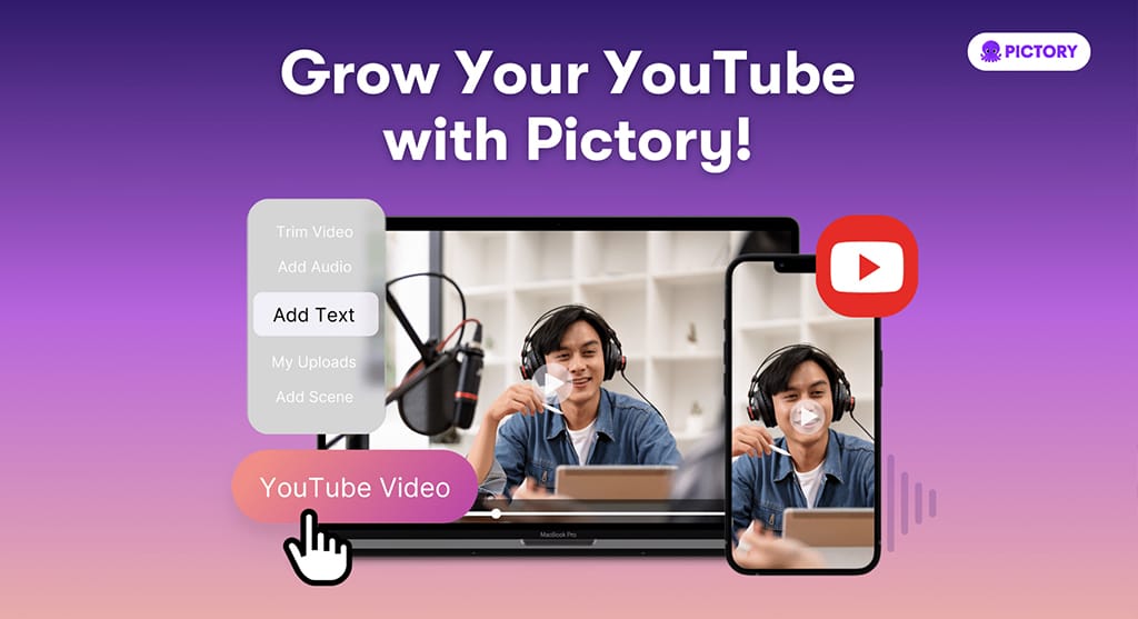 Pictory helps you repurpose written content into video effortlessly.