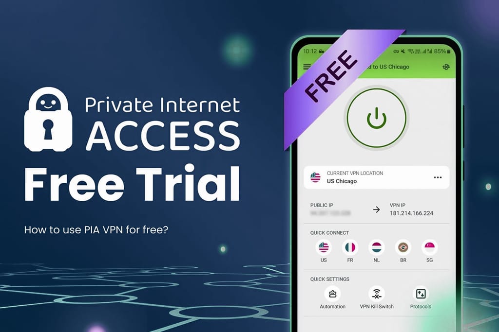 Top 5 VPNs : Private Internet Access (PIA)