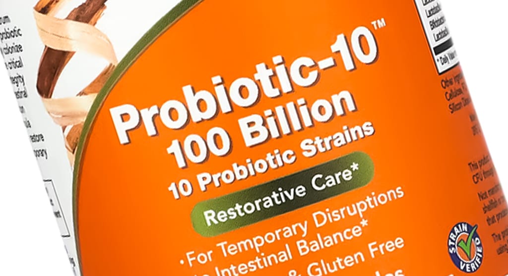 NOW Foods, Probiotic-10, 25 Billion, 100 Vegetarian Capsules